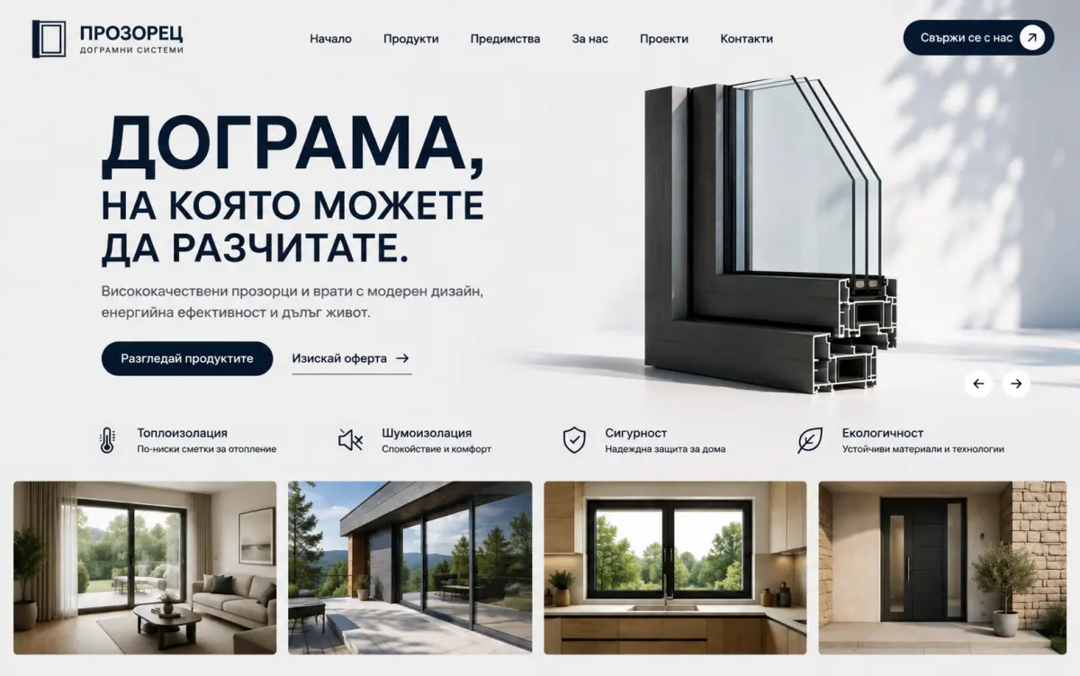 Примерен сайт 2