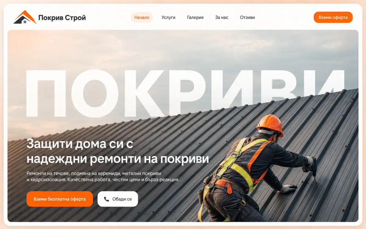 Примерен сайт 4